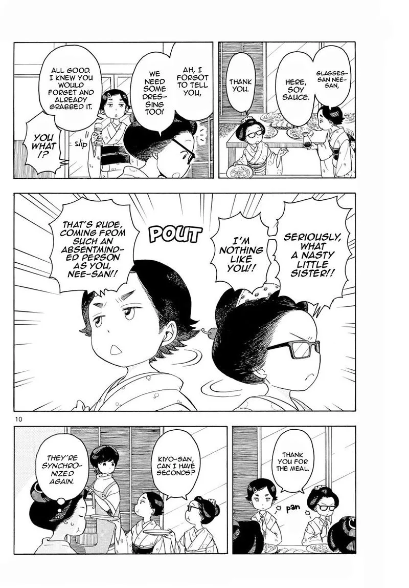 Maiko-san Chi no Makanai-san Chapter 121 page 10