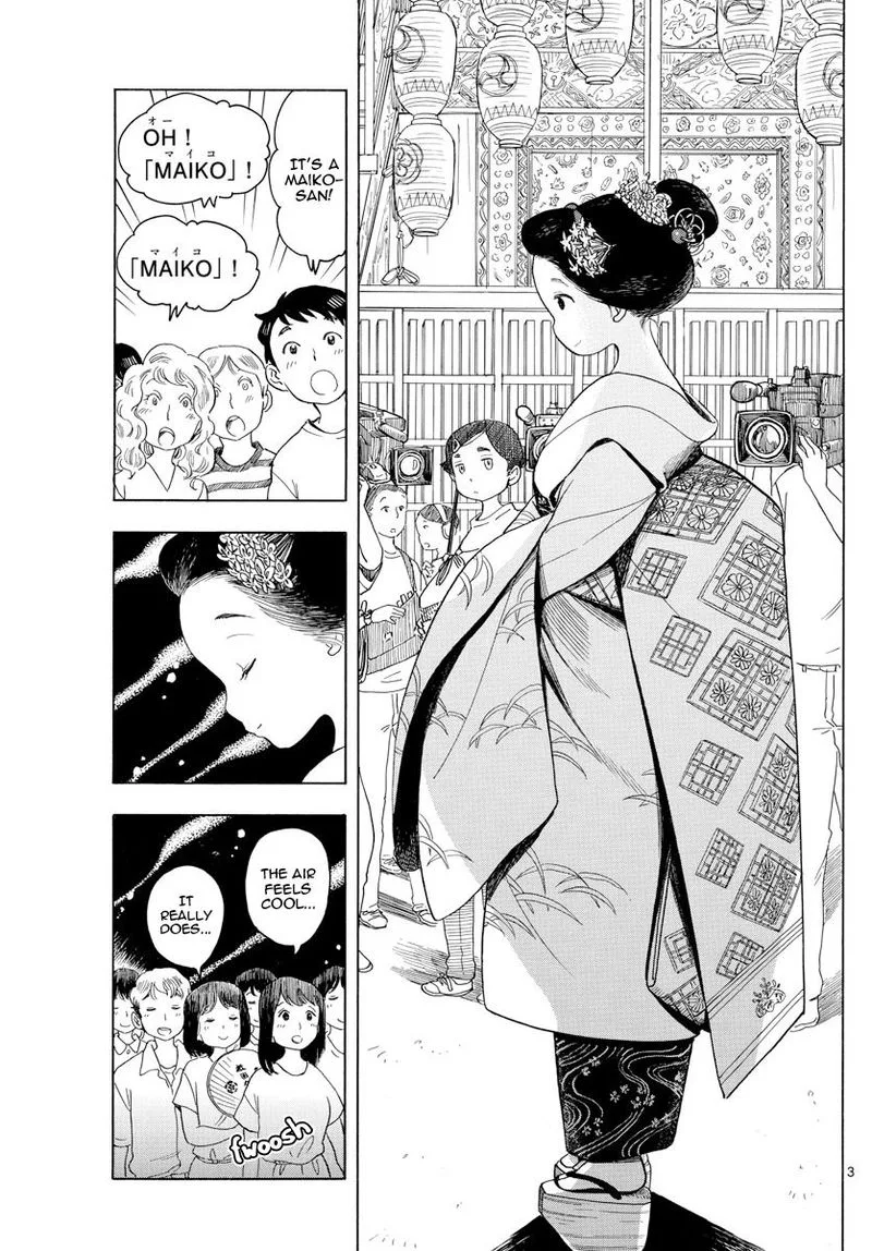 Maiko-san Chi no Makanai-san Chapter 123 page 3