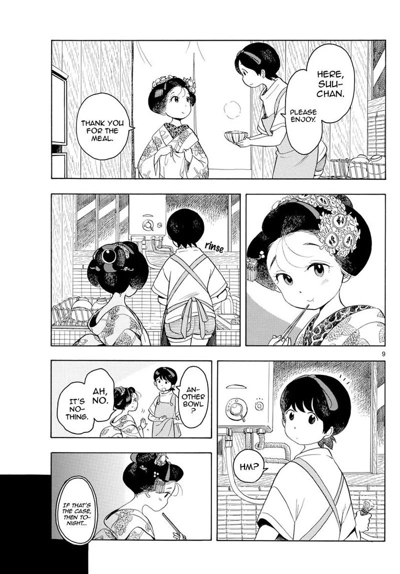 Maiko-san Chi no Makanai-san Chapter 125 page 9
