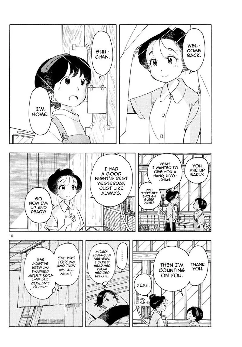 Maiko-san Chi no Makanai-san Chapter 140 page 10