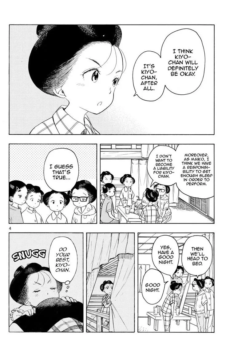 Maiko-san Chi no Makanai-san Chapter 140 page 4
