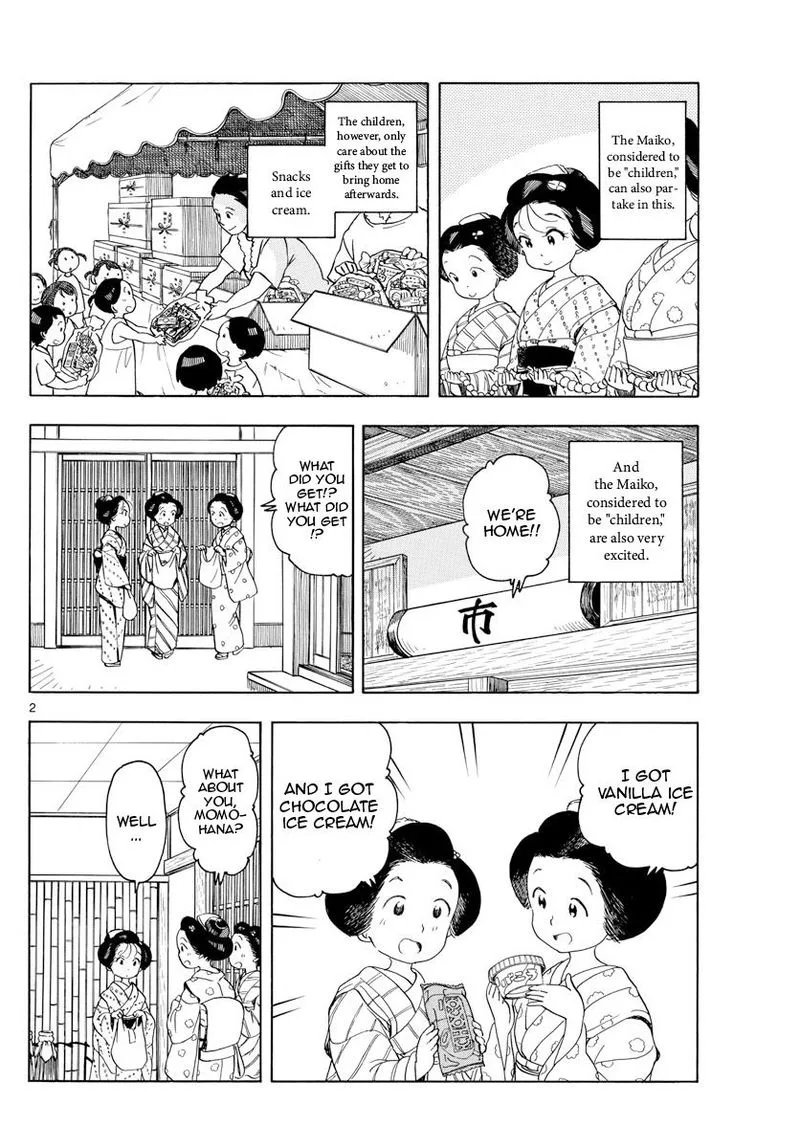 Maiko-san Chi no Makanai-san Chapter 147 page 2
