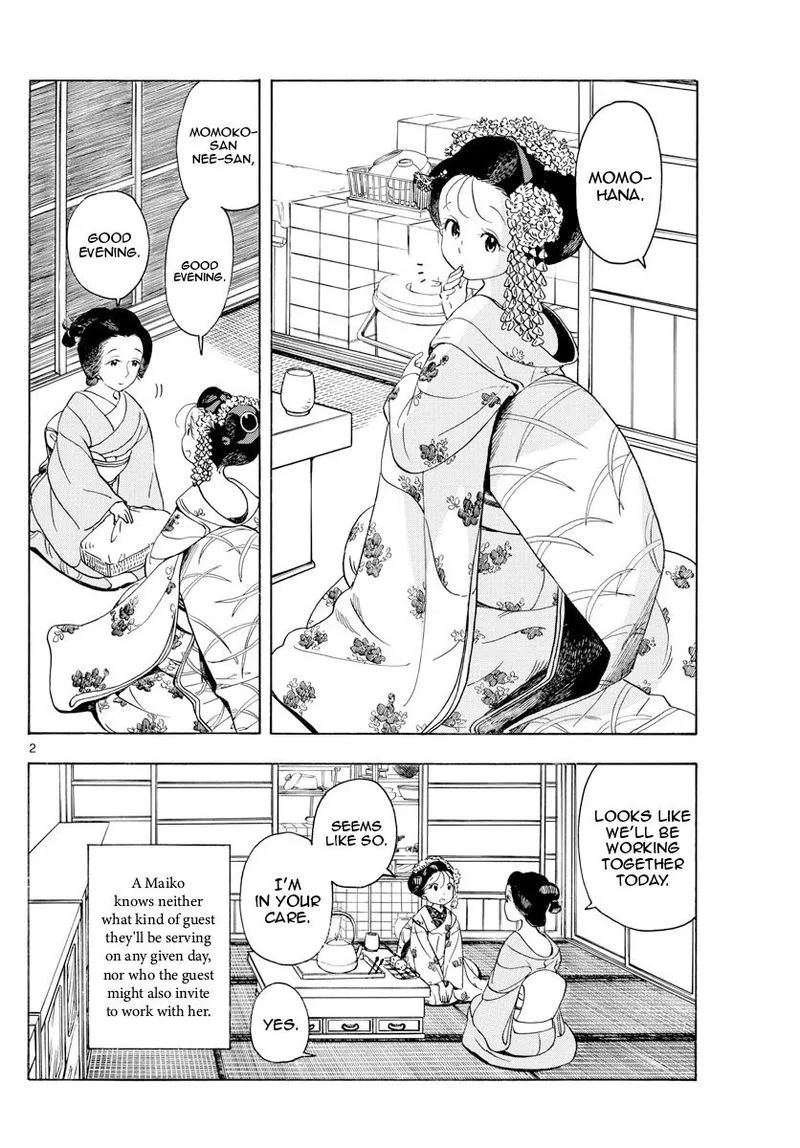 Maiko-san Chi no Makanai-san Chapter 148 page 2