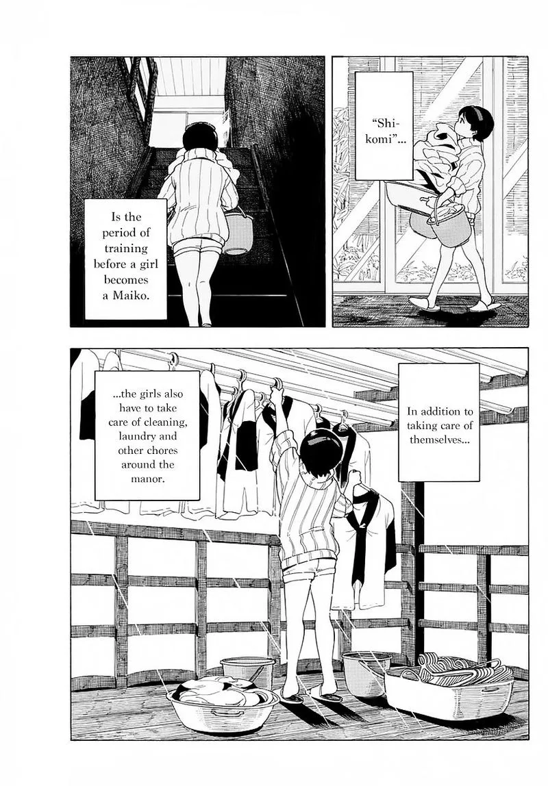 Maiko-san Chi no Makanai-san Chapter 15 page 3