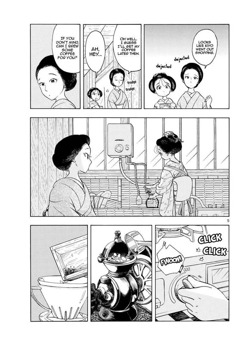 Maiko-san Chi no Makanai-san Chapter 154 page 5