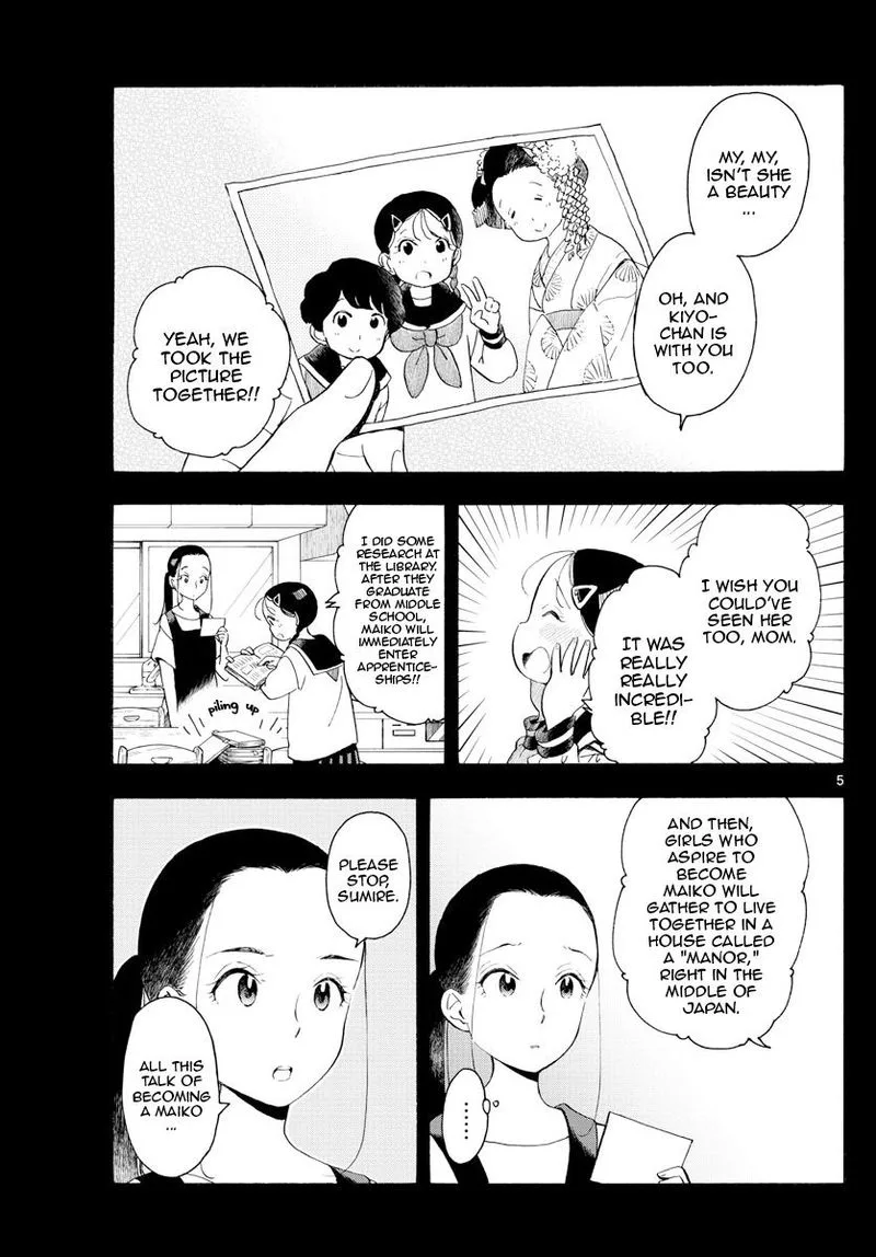 Maiko-san Chi no Makanai-san Chapter 169 page 5