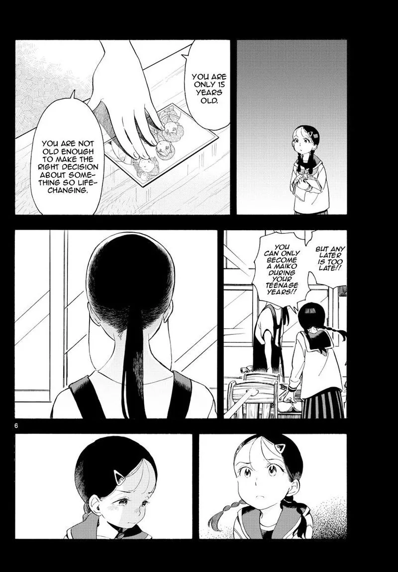 Maiko-san Chi no Makanai-san Chapter 169 page 6