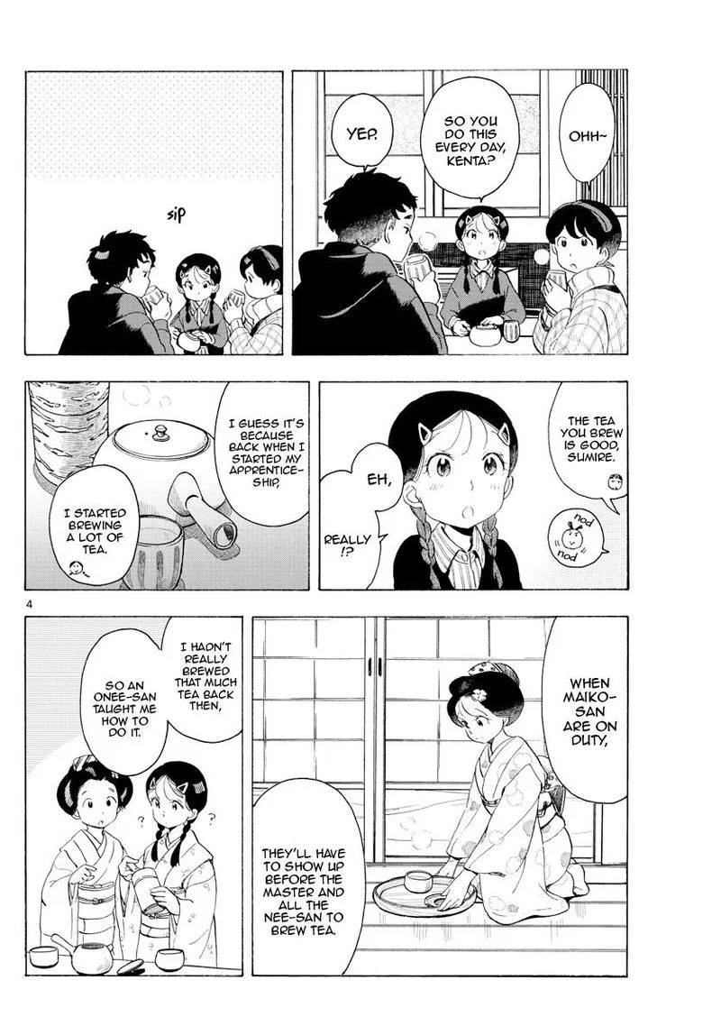 Maiko-san Chi no Makanai-san Chapter 171 page 4