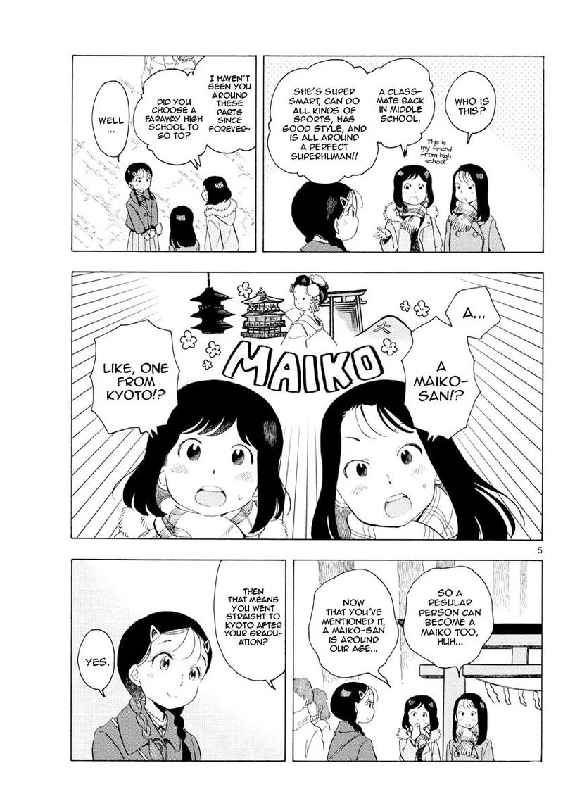 Maiko-san Chi no Makanai-san Chapter 172 page 5