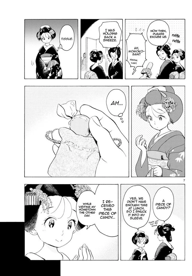 Maiko-san Chi no Makanai-san Chapter 174 page 7