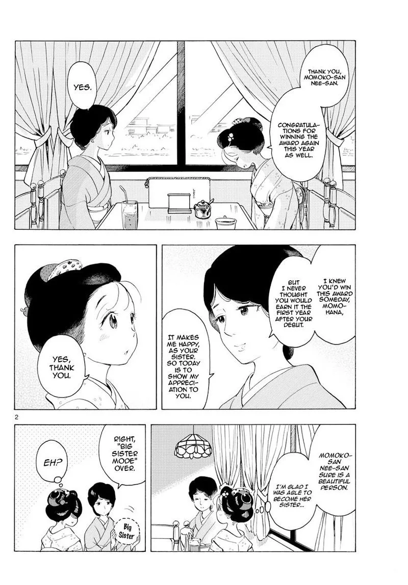 Maiko-san Chi no Makanai-san Chapter 177 page 2