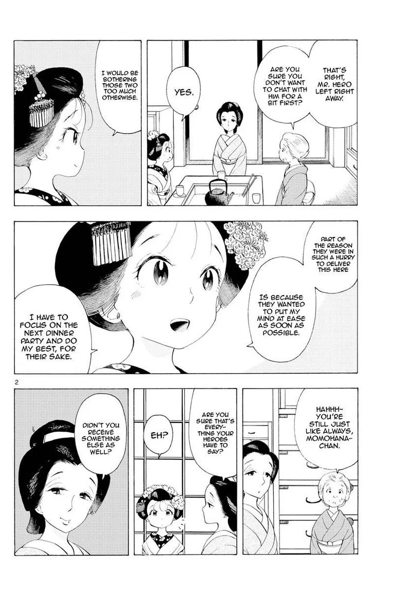 Maiko-san Chi no Makanai-san Chapter 184 page 2