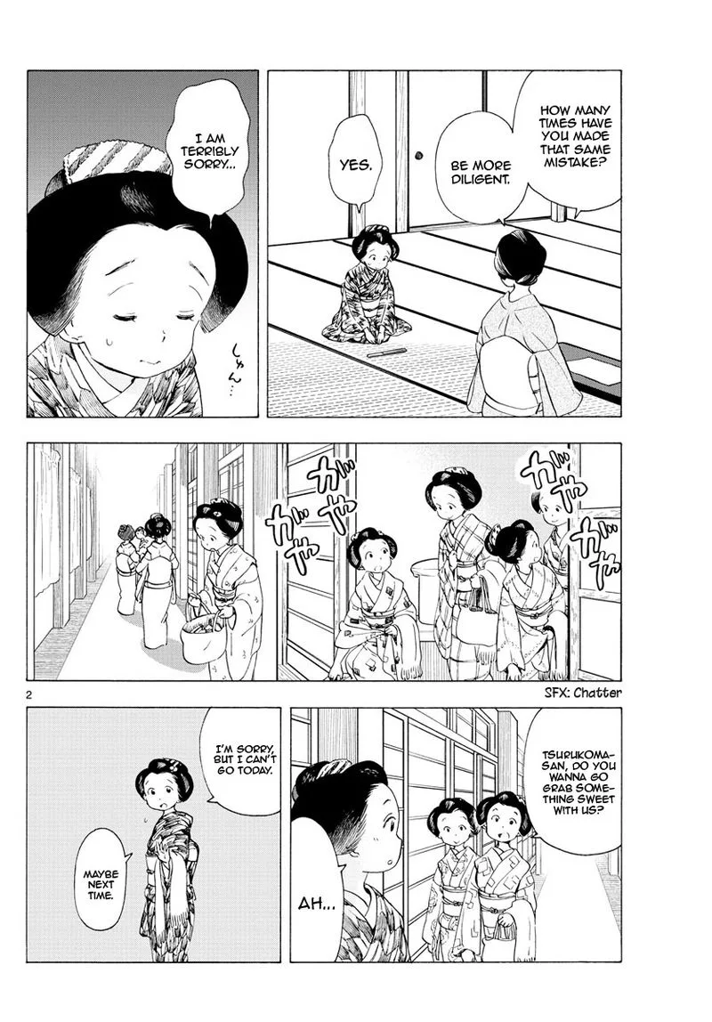 Maiko-san Chi no Makanai-san Chapter 187 page 2