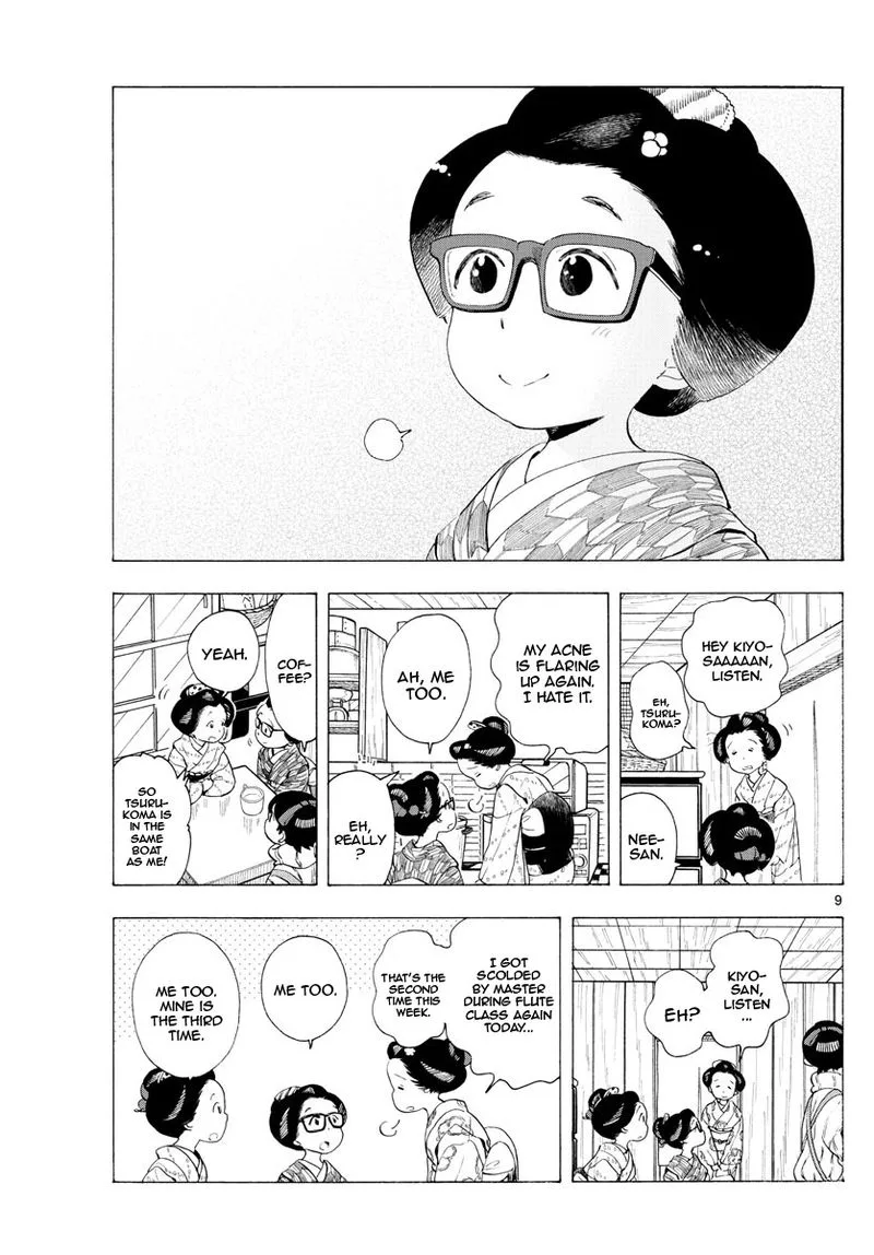 Maiko-san Chi no Makanai-san Chapter 187 page 9