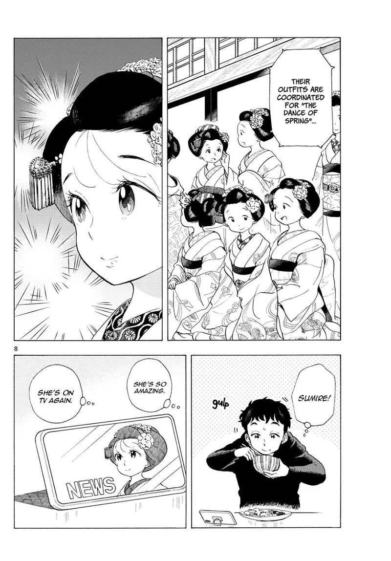 Maiko-san Chi no Makanai-san Chapter 190 page 8