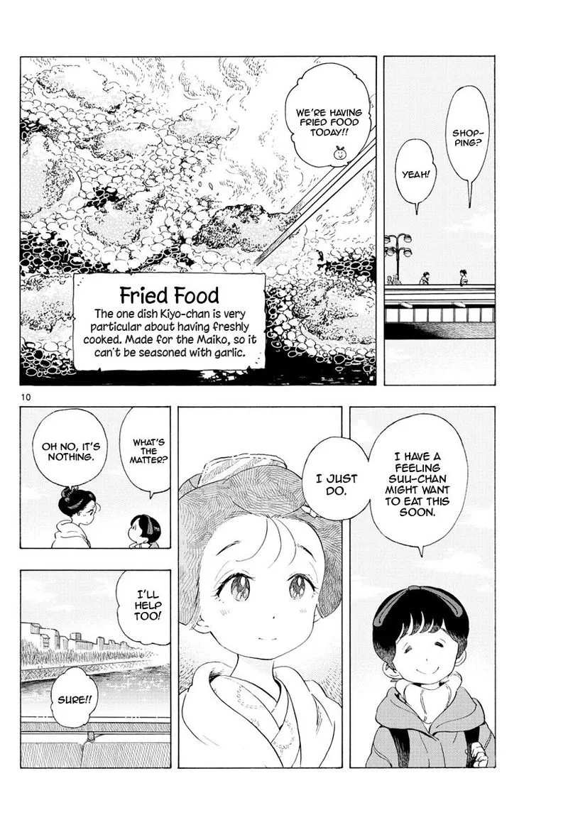 Maiko-san Chi no Makanai-san Chapter 191 page 10