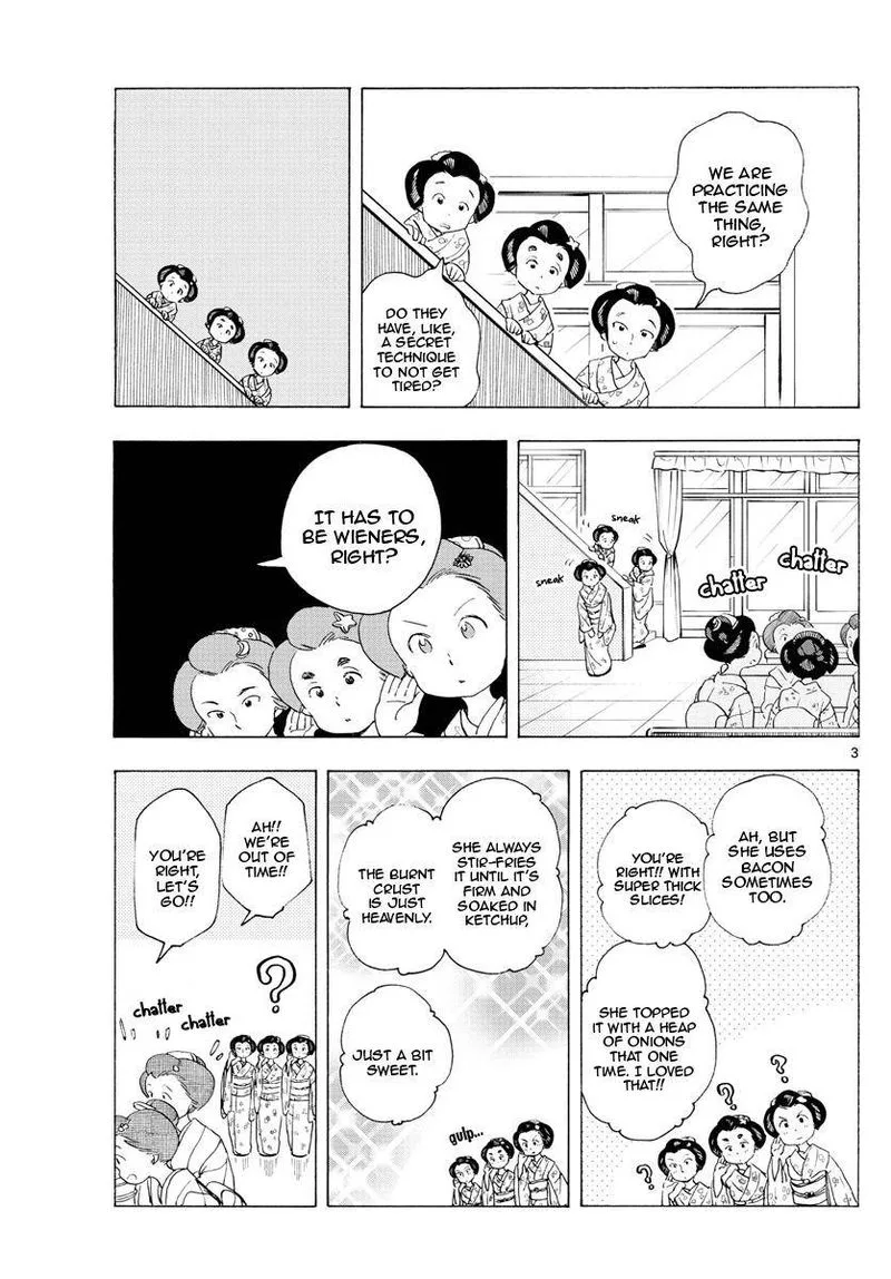 Maiko-san Chi no Makanai-san Chapter 192 page 3
