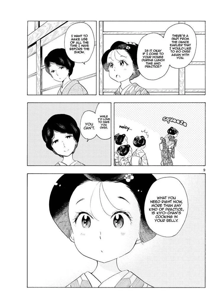 Maiko-san Chi no Makanai-san Chapter 195 page 9