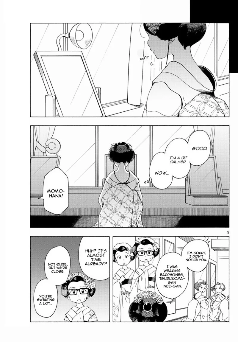 Maiko-san Chi no Makanai-san Chapter 200 page 9