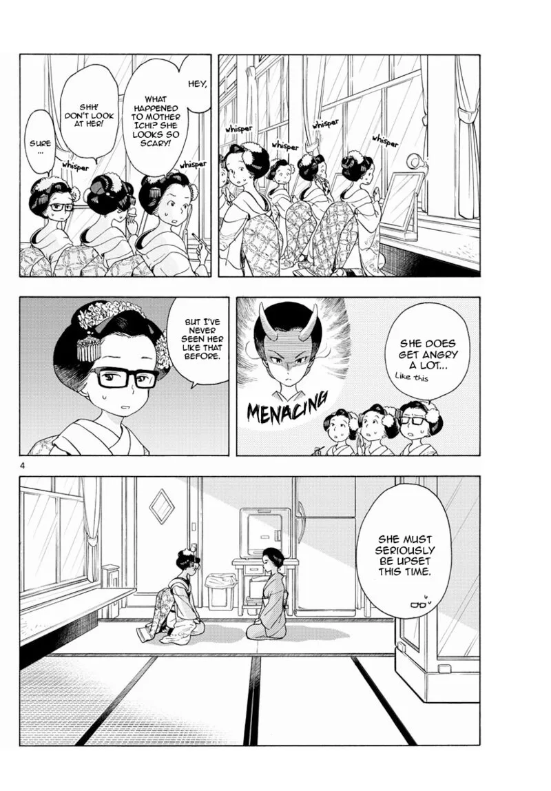 Maiko-san Chi no Makanai-san Chapter 201 page 4