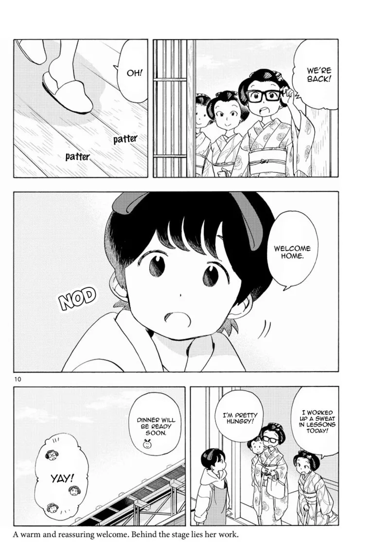 Maiko-san Chi no Makanai-san Chapter 206 page 10