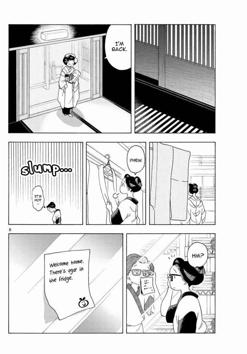 Maiko-san Chi no Makanai-san Chapter 207 page 8