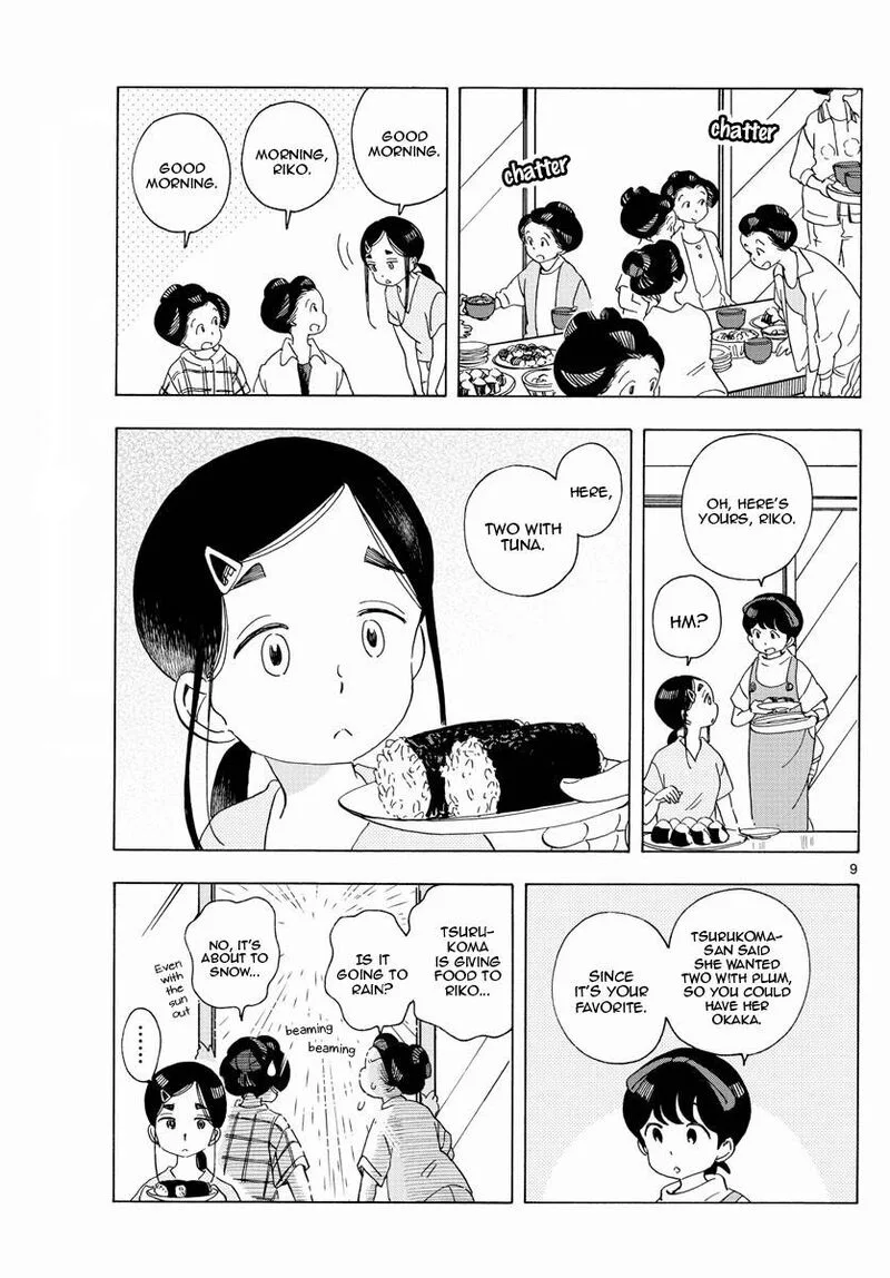 Maiko-san Chi no Makanai-san Chapter 208 page 9
