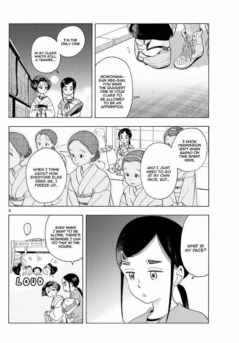 Maiko-san Chi no Makanai-san Chapter 208 page 6