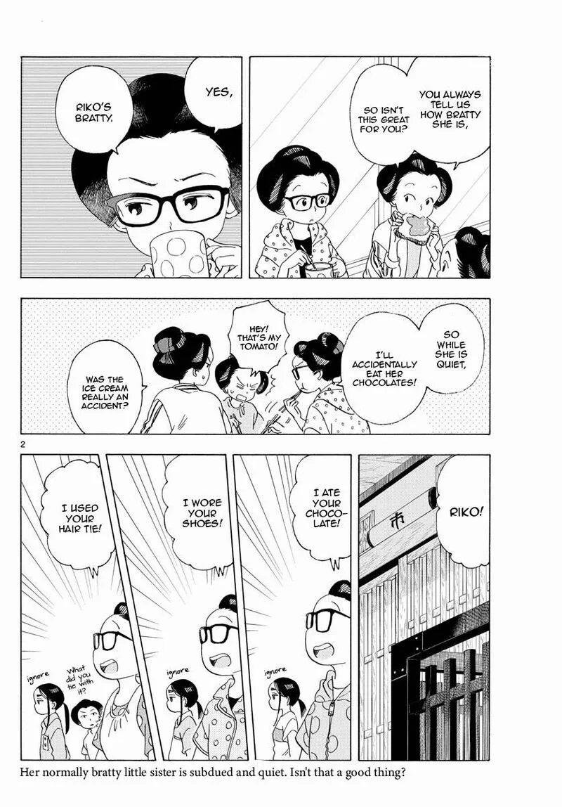 Maiko-san Chi no Makanai-san Chapter 208 page 2