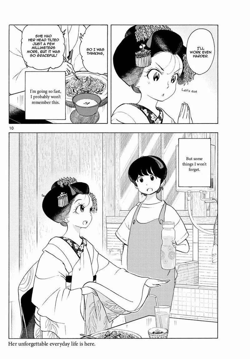 Maiko-san Chi no Makanai-san Chapter 209 page 10