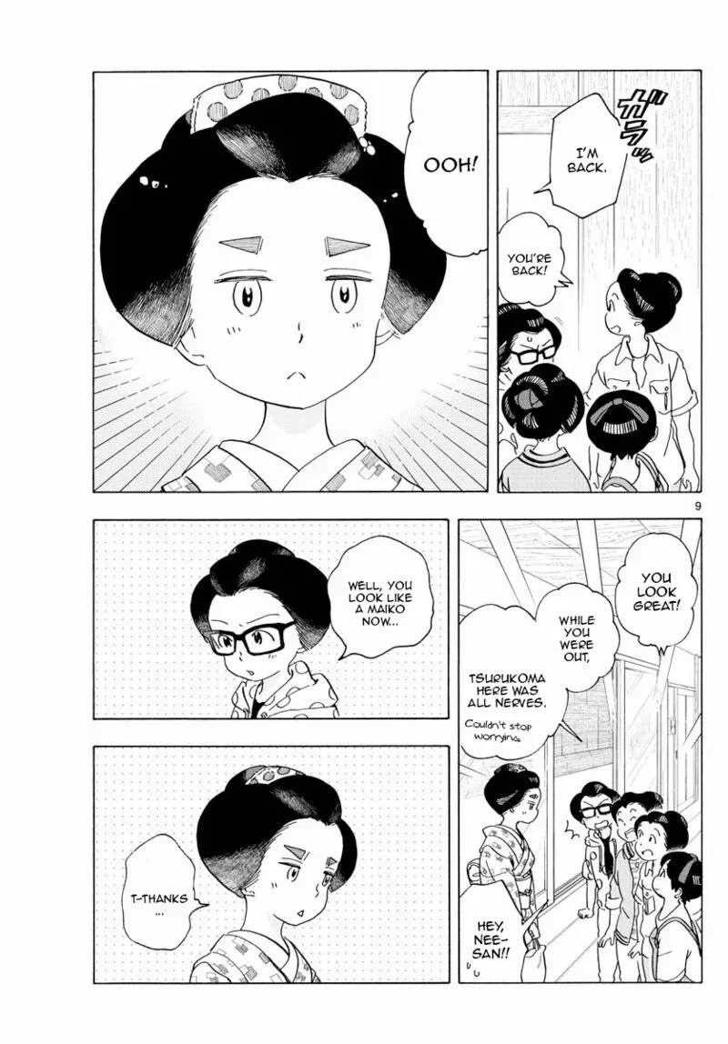 Maiko-san Chi no Makanai-san Chapter 210 page 9