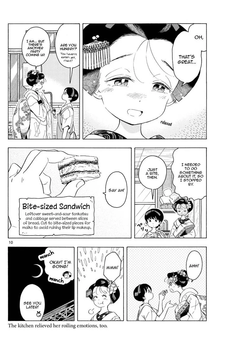 Maiko-san Chi no Makanai-san Chapter 214 page 10