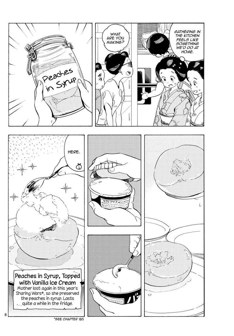 Maiko-san Chi no Makanai-san Chapter 219 page 8