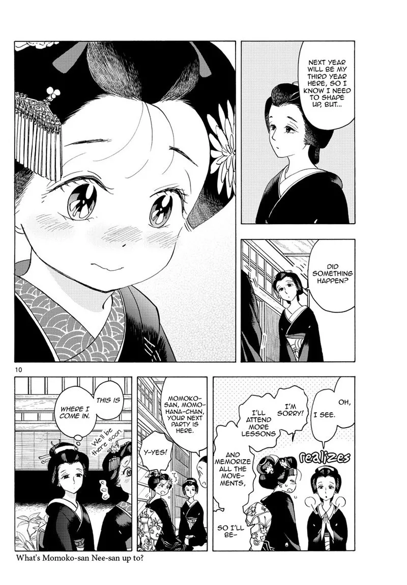 Maiko-san Chi no Makanai-san Chapter 220 page 10