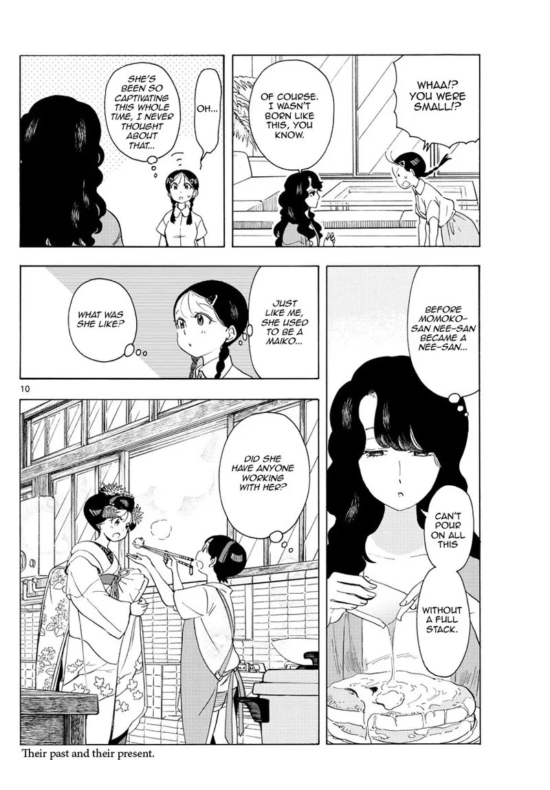 Maiko-san Chi no Makanai-san Chapter 223 page 10