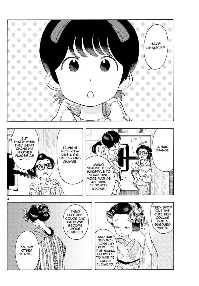 Maiko-san Chi no Makanai-san Chapter 233 page 4