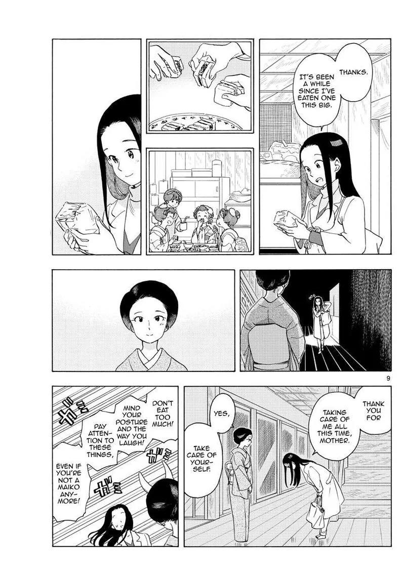 Maiko-san Chi no Makanai-san Chapter 235 page 9