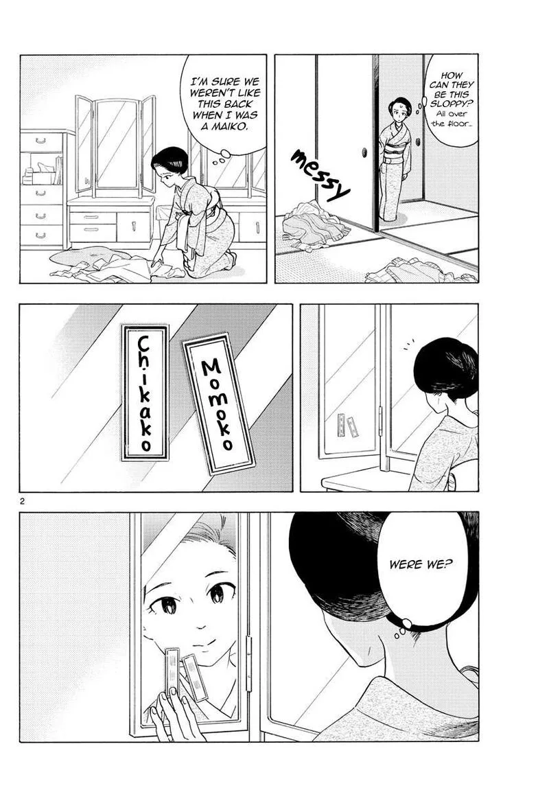 Maiko-san Chi no Makanai-san Chapter 240 page 2