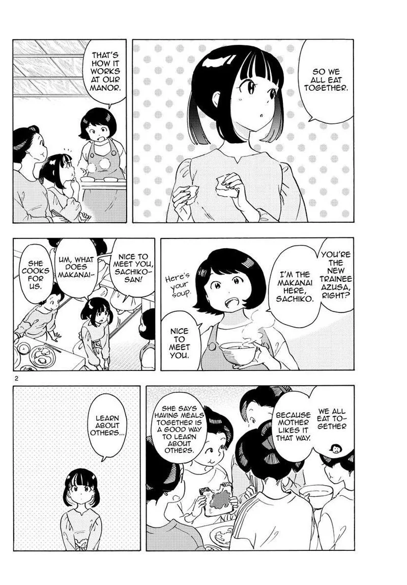 Maiko-san Chi no Makanai-san Chapter 241 page 2
