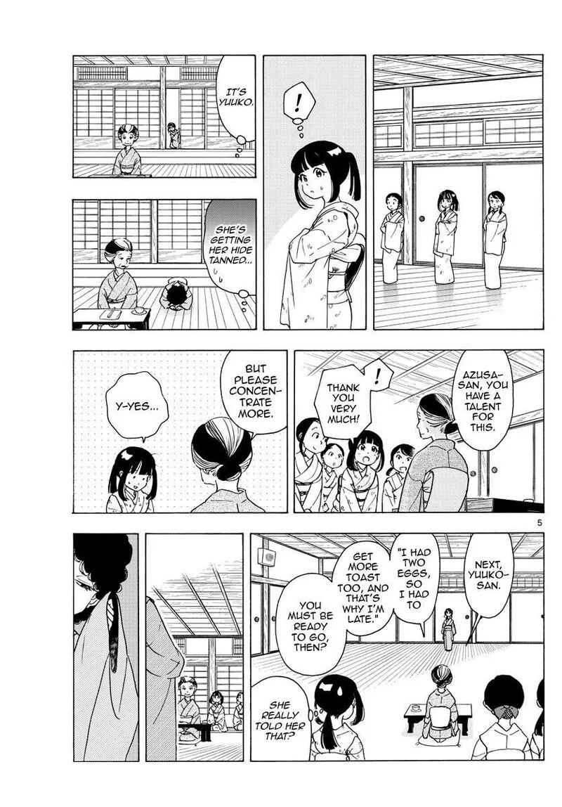 Maiko-san Chi no Makanai-san Chapter 241 page 5