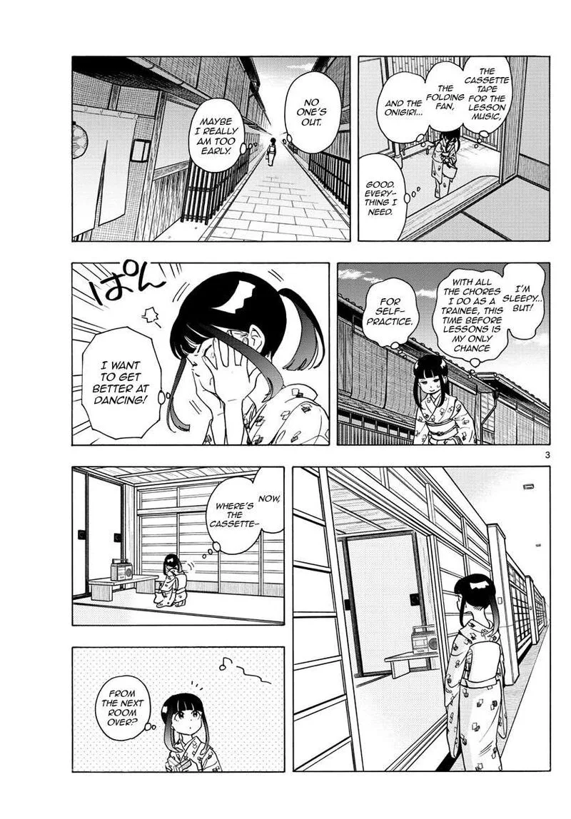 Maiko-san Chi no Makanai-san Chapter 243 page 3