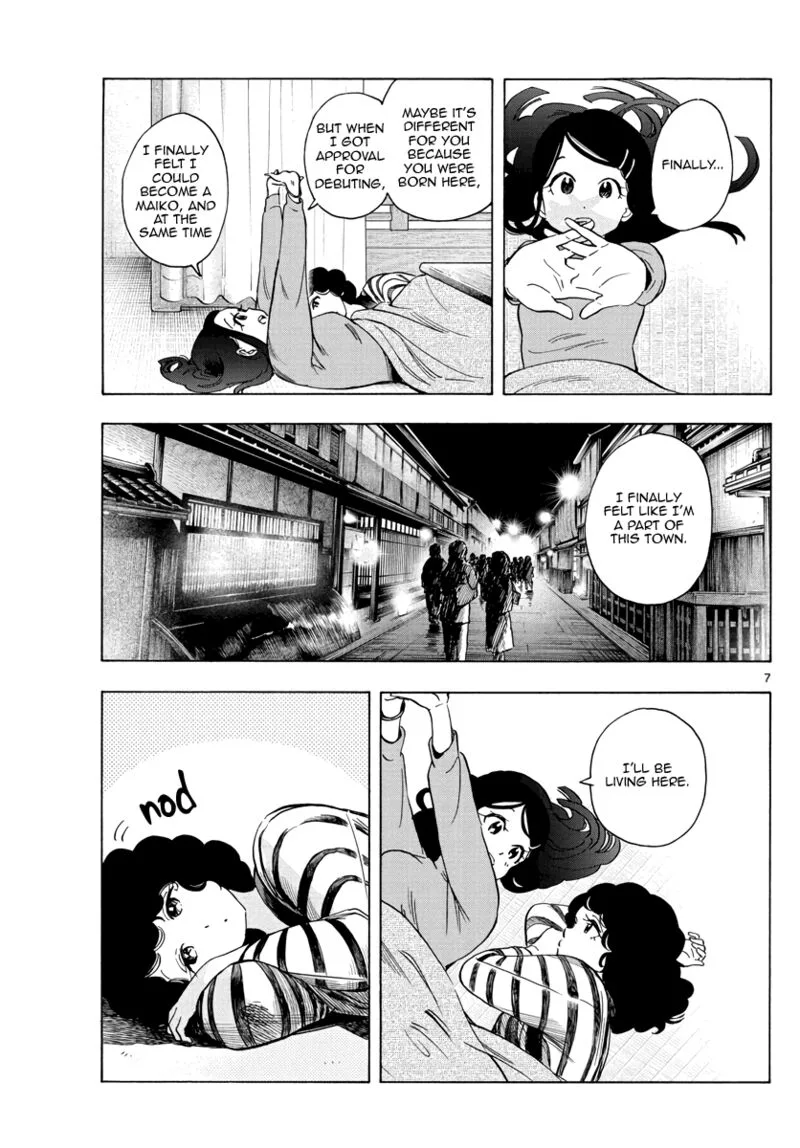 Maiko-san Chi no Makanai-san Chapter 250 page 7