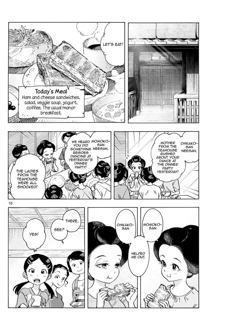 Maiko-san Chi no Makanai-san Chapter 253 page 10