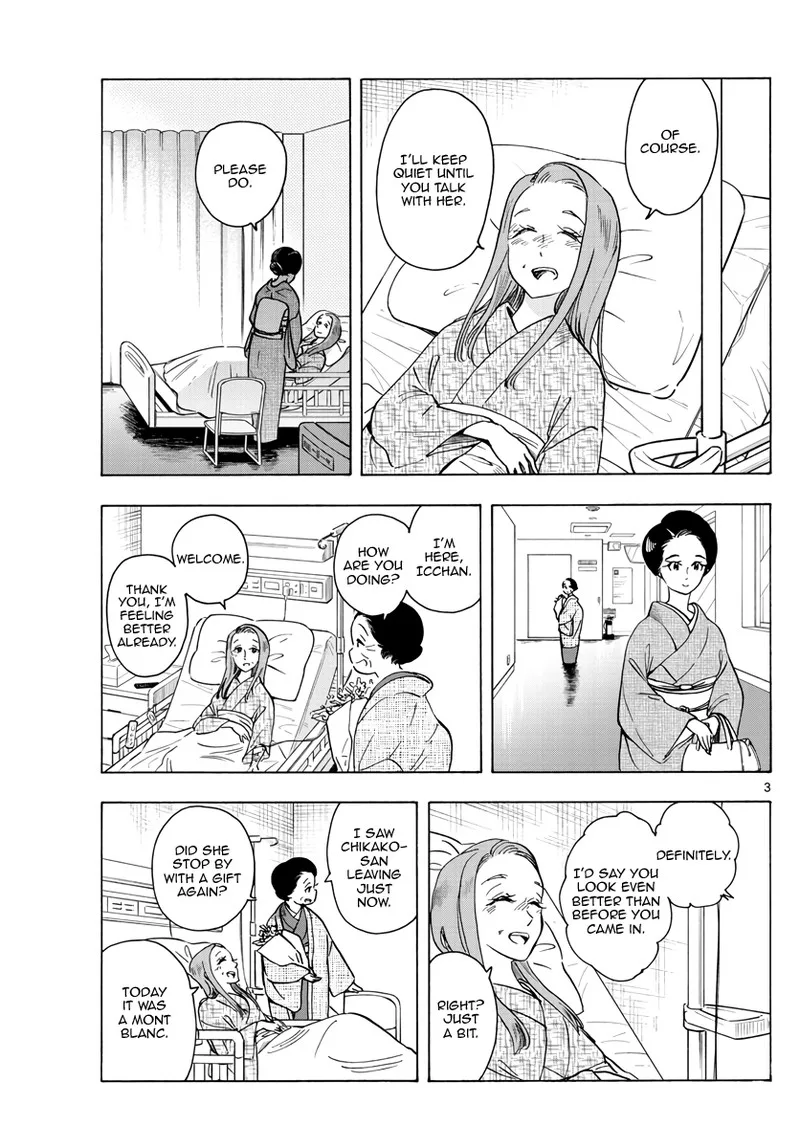 Maiko-san Chi no Makanai-san Chapter 257 page 3