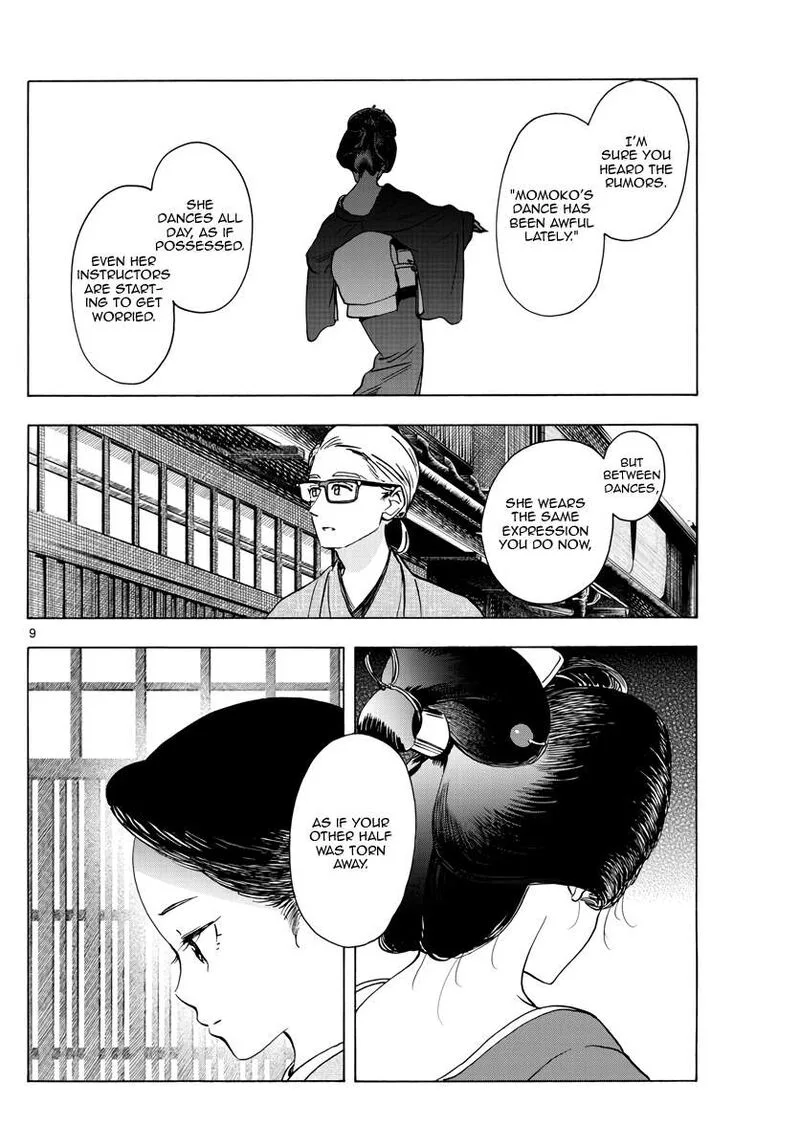 Maiko-san Chi no Makanai-san Chapter 258 page 9