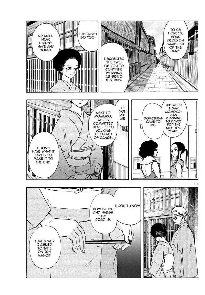 Maiko-san Chi no Makanai-san Chapter 258 page 10