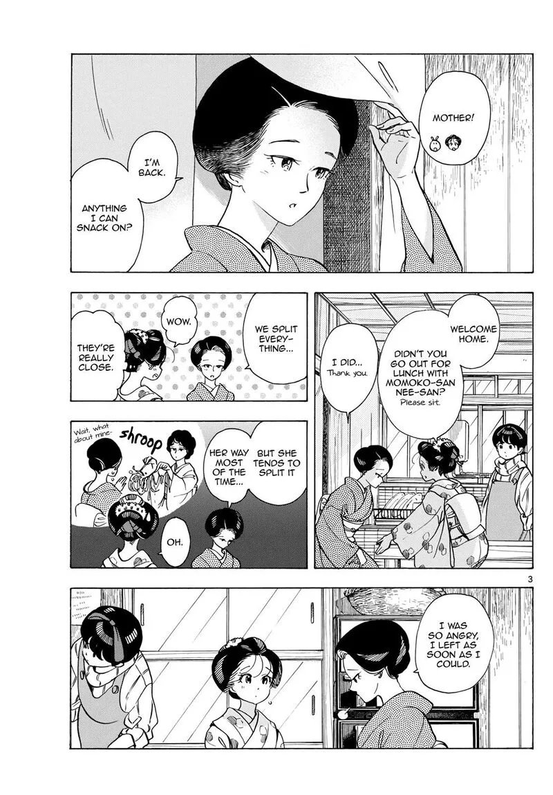 Maiko-san Chi no Makanai-san Chapter 277 page 3