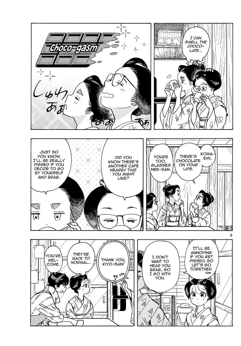 Maiko-san Chi no Makanai-san Chapter 277 page 9