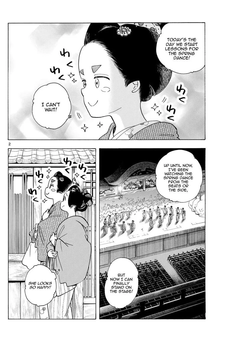Maiko-san Chi no Makanai-san Chapter 279 page 2