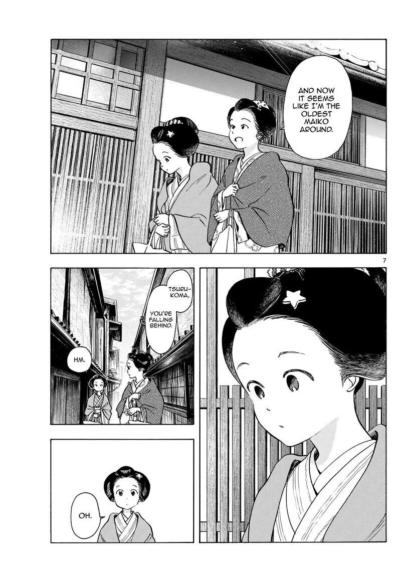 Maiko-san Chi no Makanai-san Chapter 279 page 7